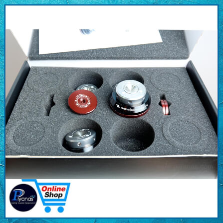 ฐานรองเครื่อง HIFISTAY : BALLERINO 60 SINGLE SWING (60 MM) SET OF 4 (BLACK/SILVER)_6